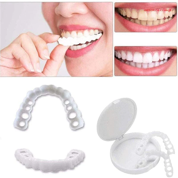 (PAGUE 1, LEVE 3) Lente Dental White® - Kit Superior + Inferior (TOTALMENTE AJUSTÁVEL A TODAS ARCADAS DENTÁRIAS)