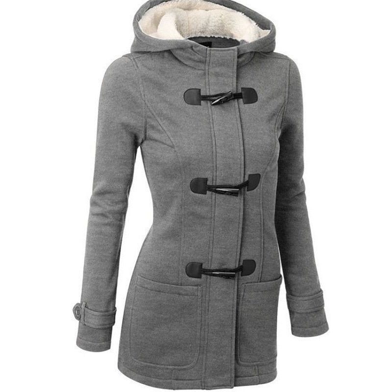 Casaco Trench Coat Legítimo Feminino